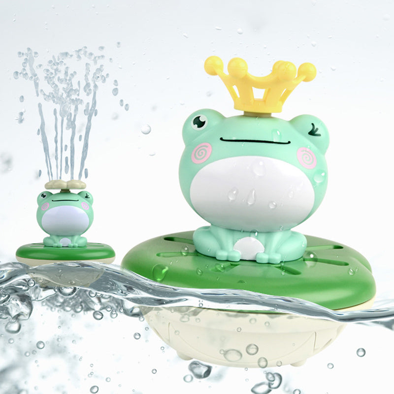 Electric Frog Bath Toy – Water Spray & Light Fun
