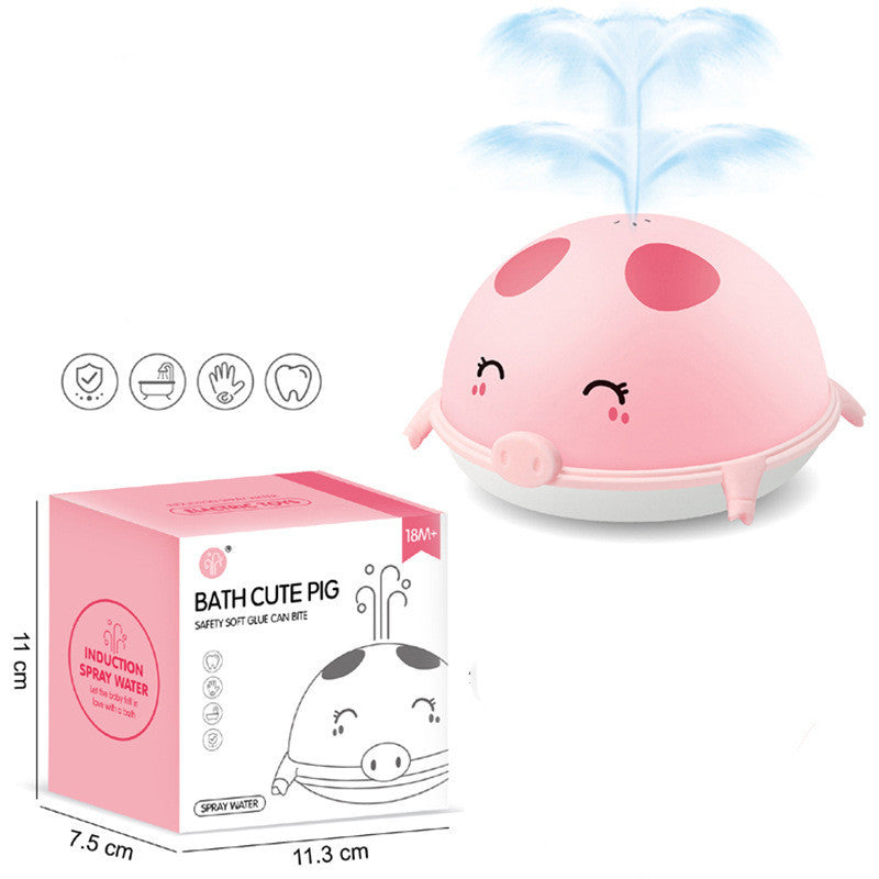 Bath Time Water Spray Toy – Induction Sprinkler Animal (18M+)
