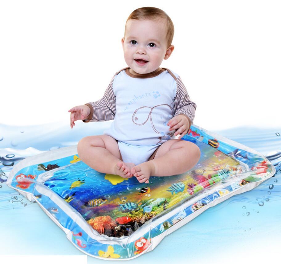 Inflatable Water Mat for Babies - Tummy Time Sensory Pad
