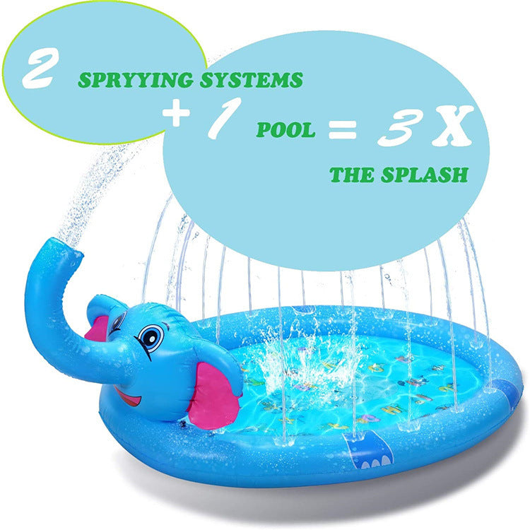 Elephant Water Sprinkler Pad – Giant Splash Fun for Kids & Toddlers