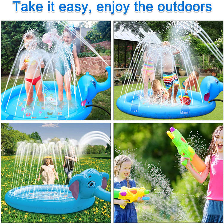 Elephant Water Sprinkler Pad – Giant Splash Fun for Kids & Toddlers