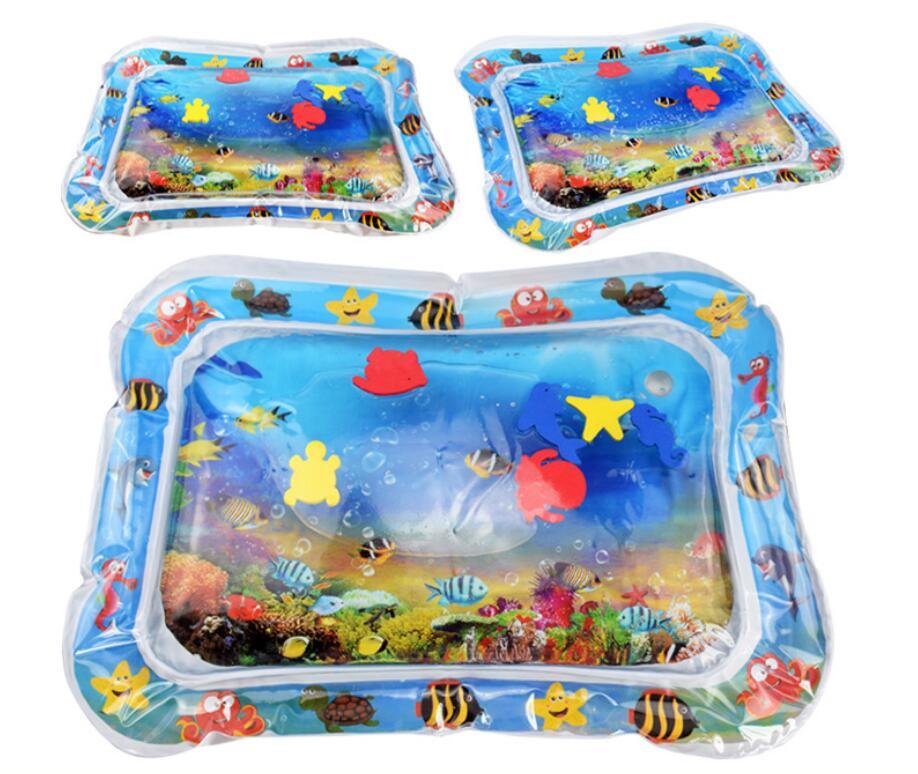 Inflatable Water Mat for Babies - Tummy Time Sensory Pad