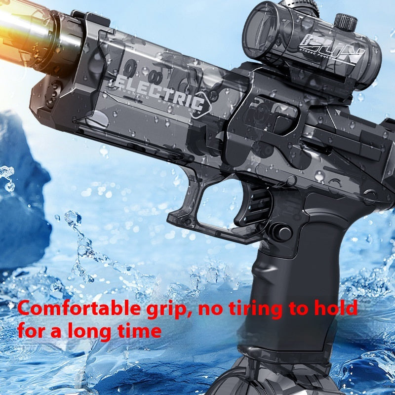 Electric Pulse Water Gun – Long-Range Automatic Blaster 8–10m