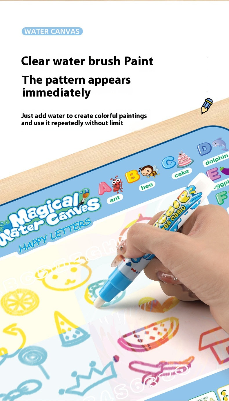 Magic Water Drawing Mat – Reusable Montessori Canvas for Kids
