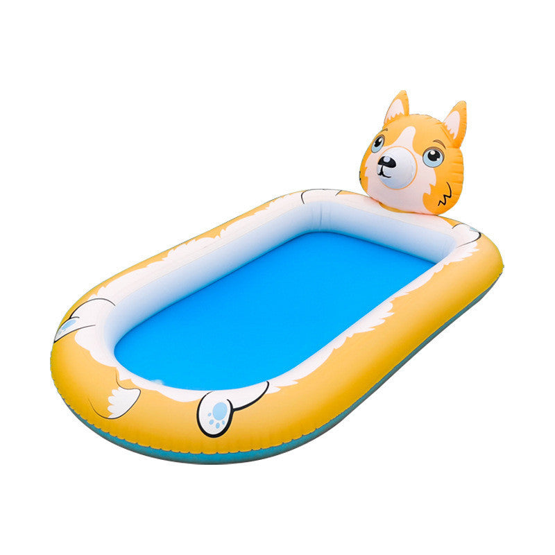Inflatable Airplane-Themed Pool for Kids | Summer Fun Toy