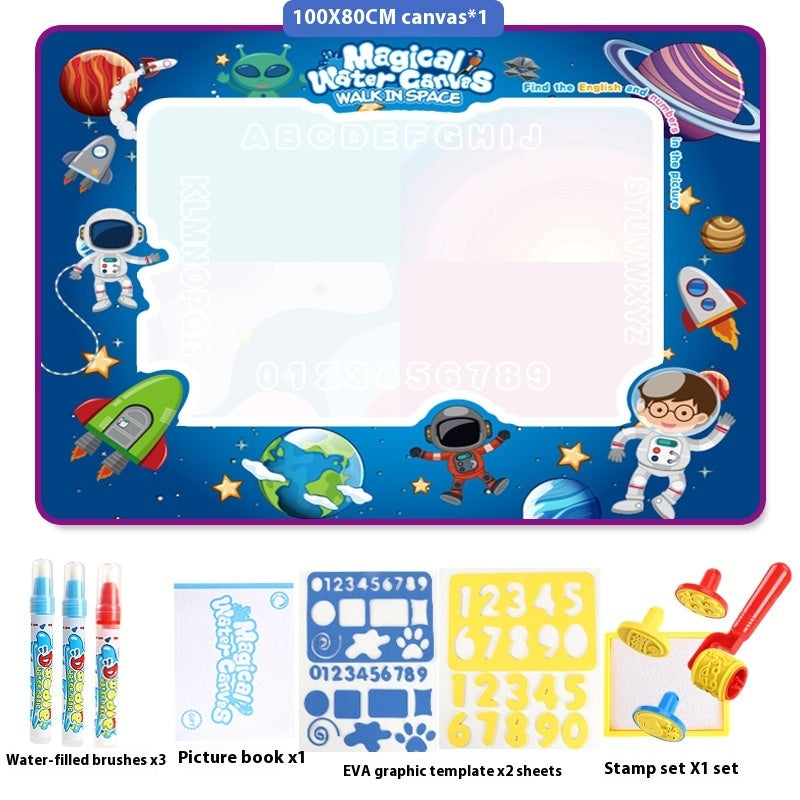 Magic Water Drawing Mat – Reusable Montessori Canvas for Kids