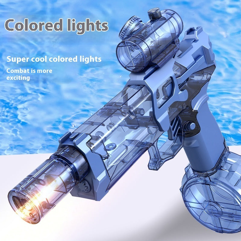 Electric Pulse Water Gun – Long-Range Automatic Blaster 8–10m