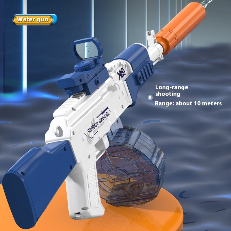 Electric AK47 Water Gun – Drum Ammo, Auto-Spray Blaster