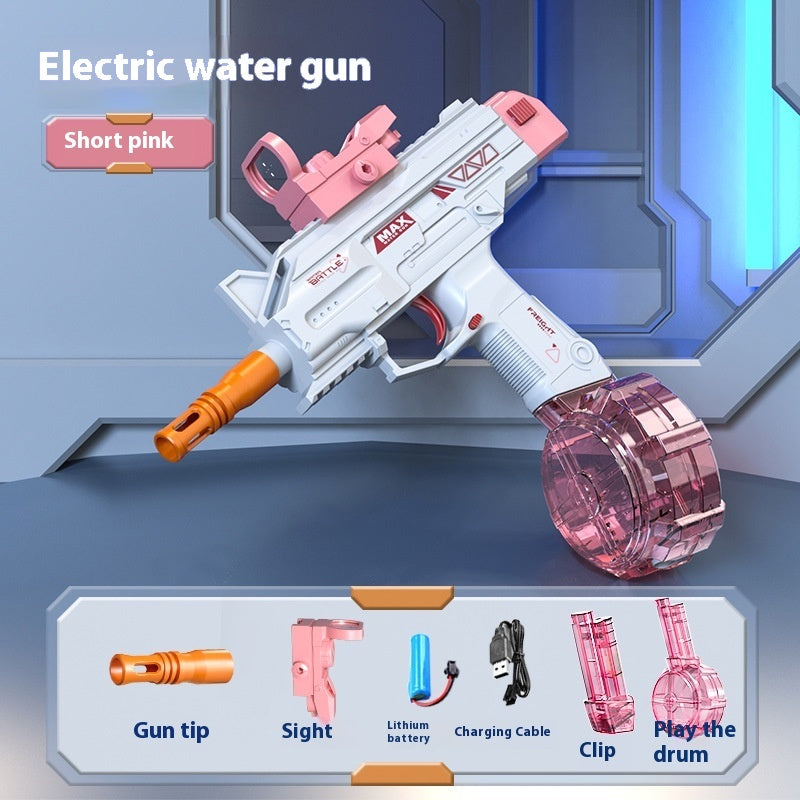 Electric Burst Water Gun – Long Blue Edition for Epic Fights