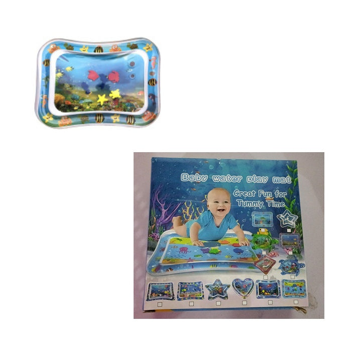 Inflatable Water Mat for Babies - Tummy Time Sensory Pad