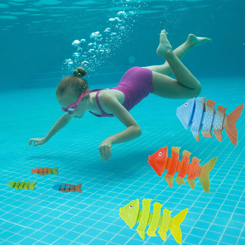 Dive & Grab Swimming Pool Toys Set – Montessori Water Game Collection