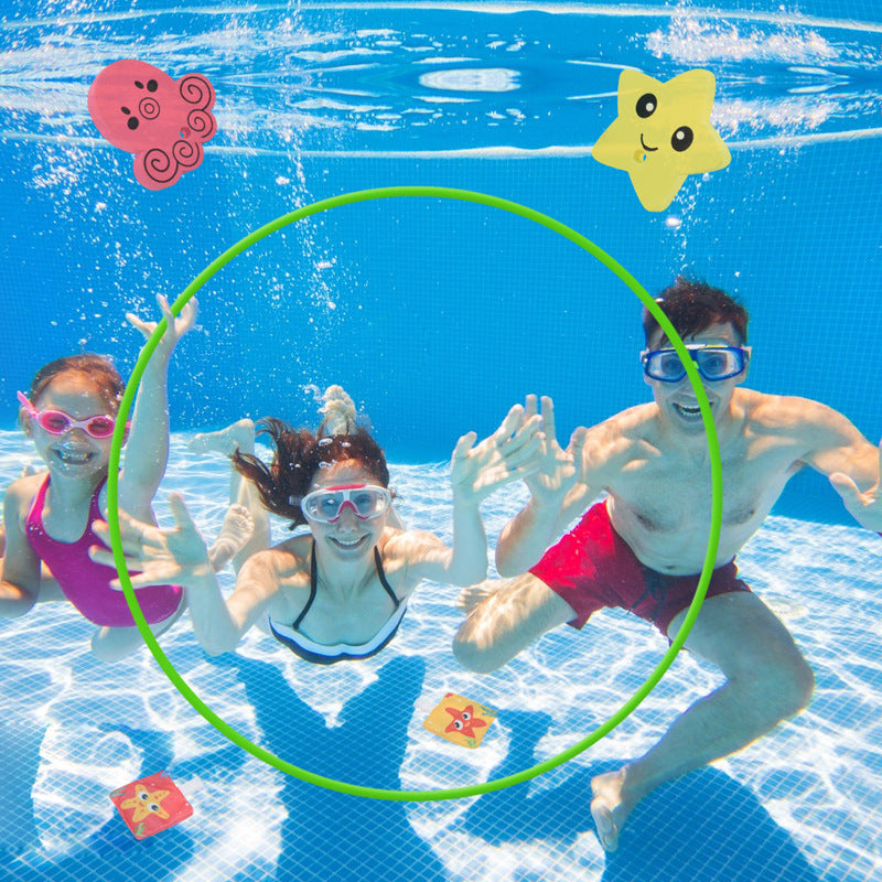 Dive & Grab Swimming Pool Toys Set – Montessori Water Game Collection