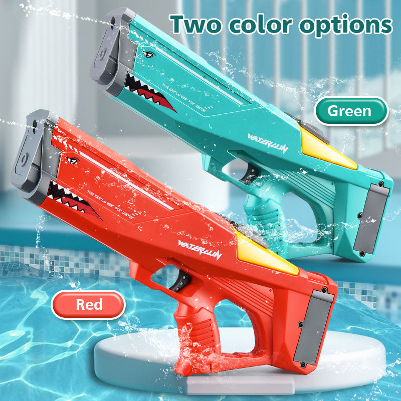 Electric Shark Water Gun 500ML – Powerful Burst for Kids & Teens