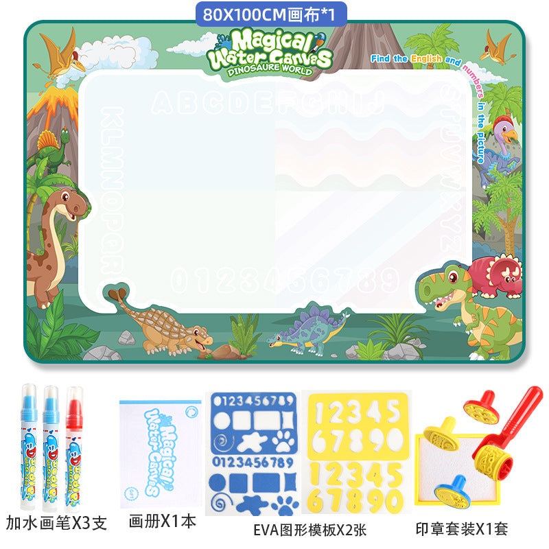 Magic Water Drawing Mat – Reusable Montessori Canvas for Kids