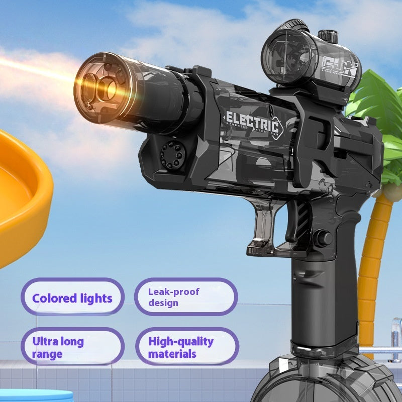 Electric Pulse Water Gun – Long-Range Automatic Blaster 8–10m