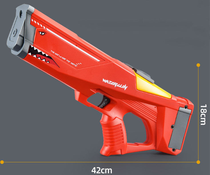 Electric Shark Water Gun 500ML – Powerful Burst for Kids & Teens