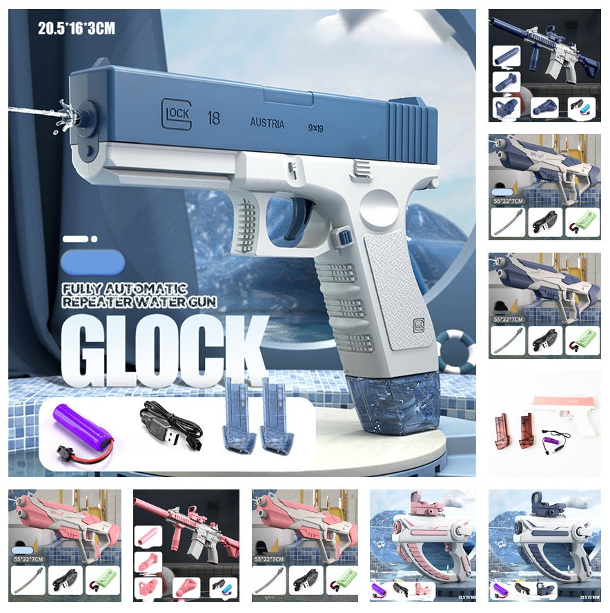 Electric Rechargeable Water Gun – Kids & Family Outdoor Fun