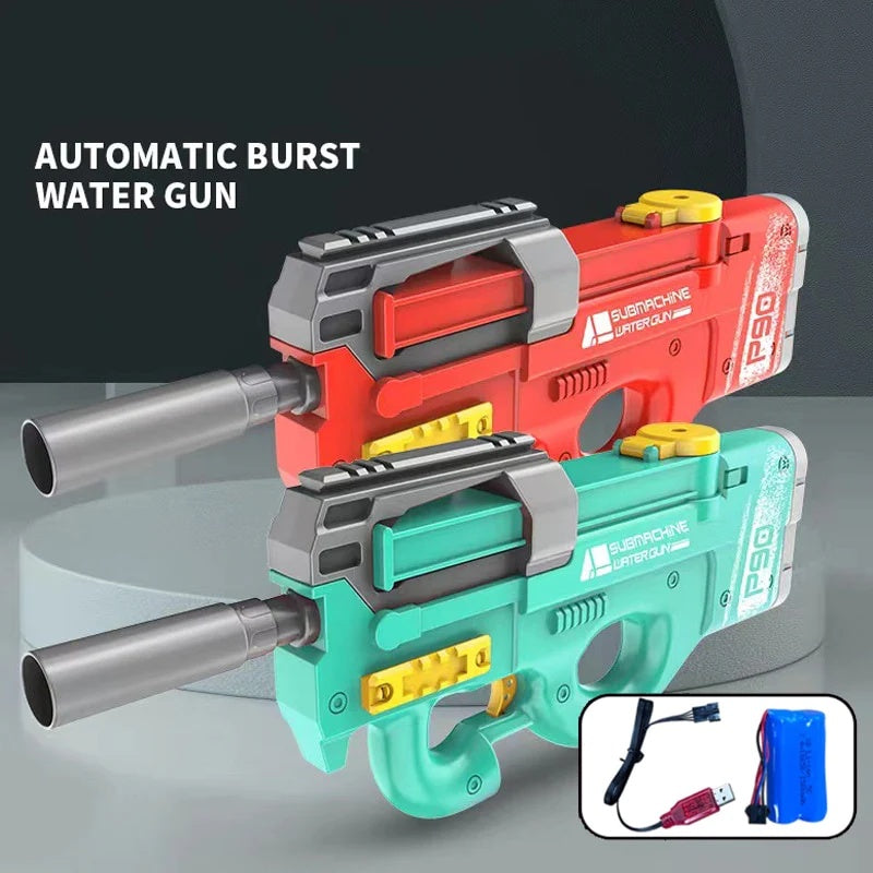 Electric Shark Water Gun 500ML – Powerful Burst for Kids & Teens