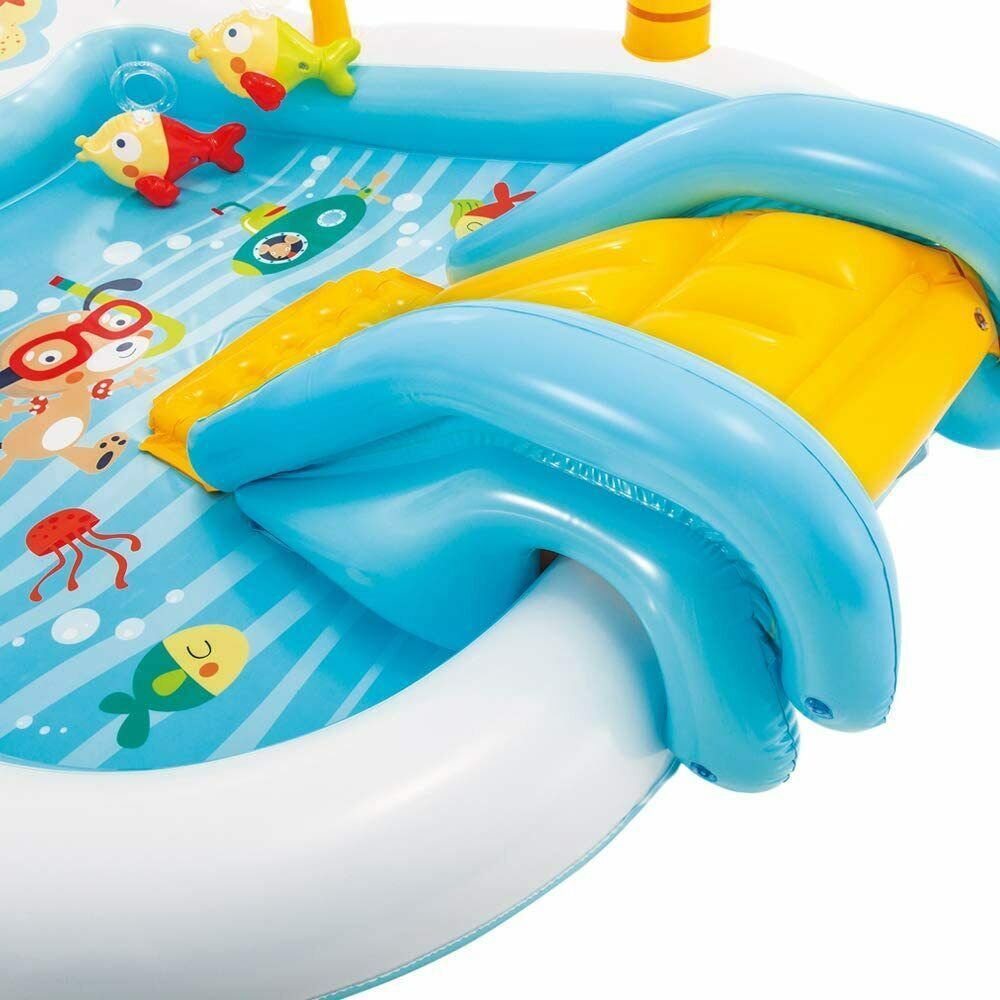 Inflatable Animal Slide Pool with Sprinkler – Summer Fun for Kids