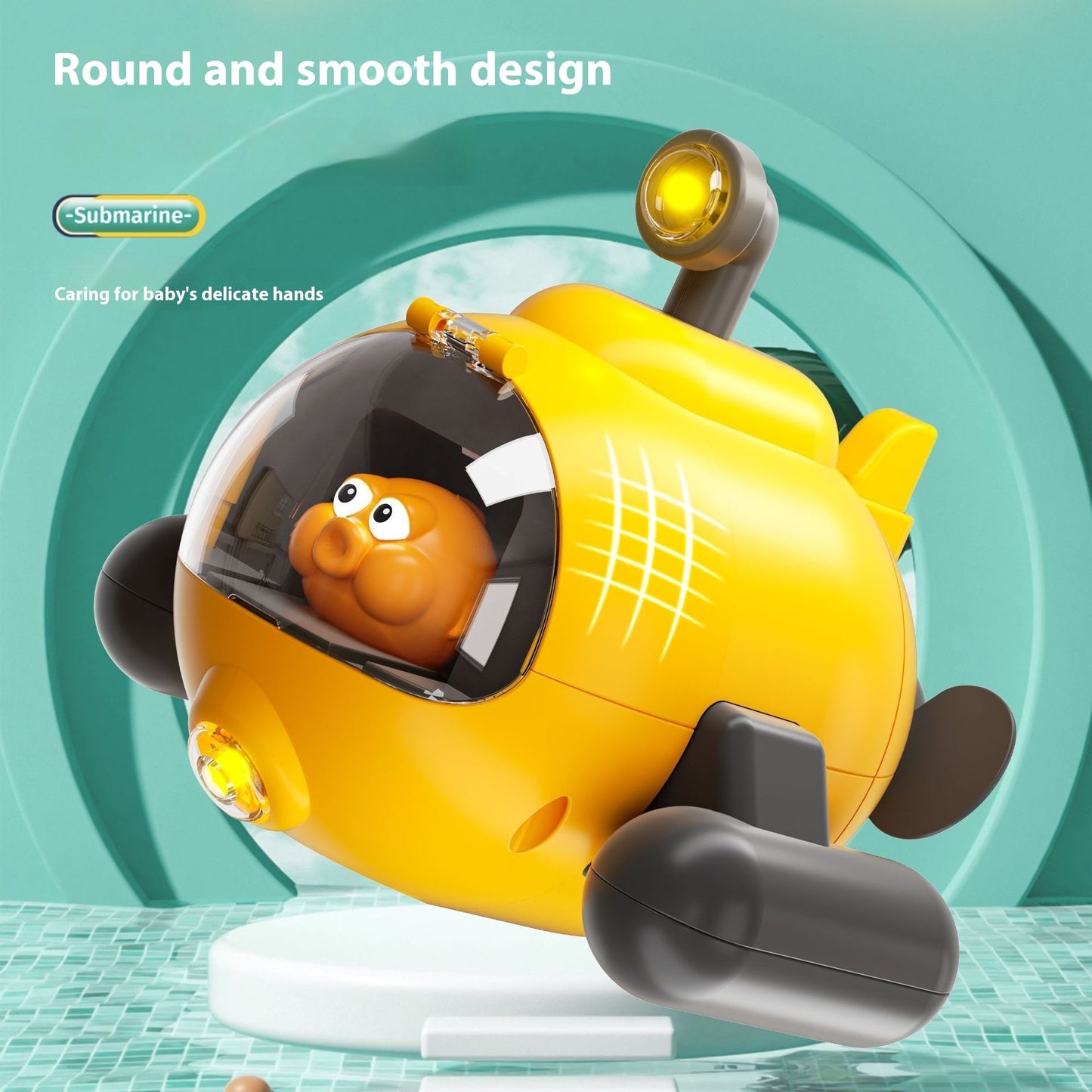 3-in-1 Submarine Bath Toy for Kids – Fun Learning & Play