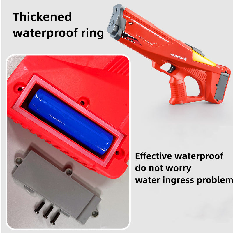 Electric Shark Water Gun 500ML – Powerful Burst for Kids & Teens