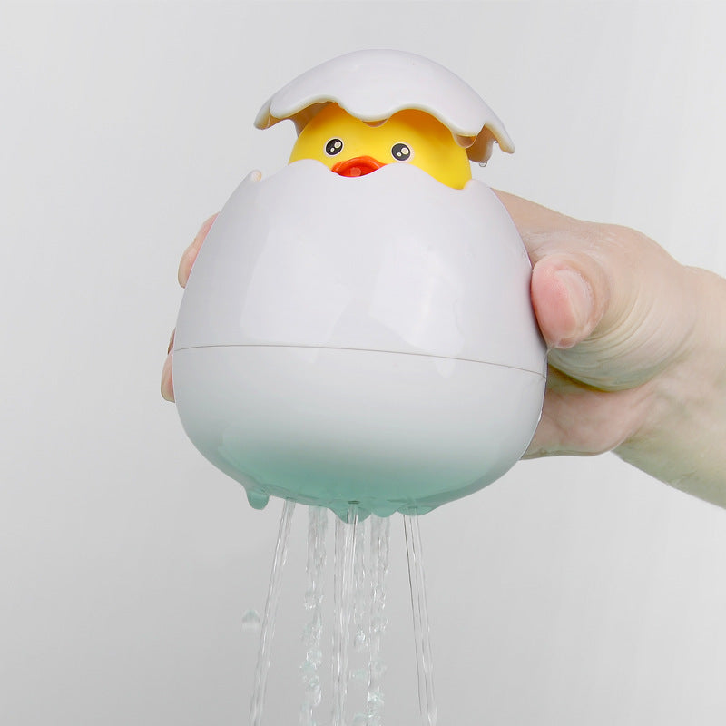 Water-Spraying Dinosaur Egg Toy – Baby Bath Fun
