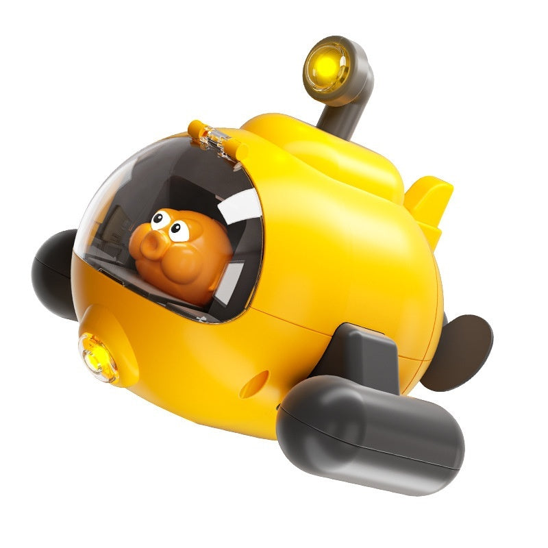 3-in-1 educational submarine bath toy for toddlers in water