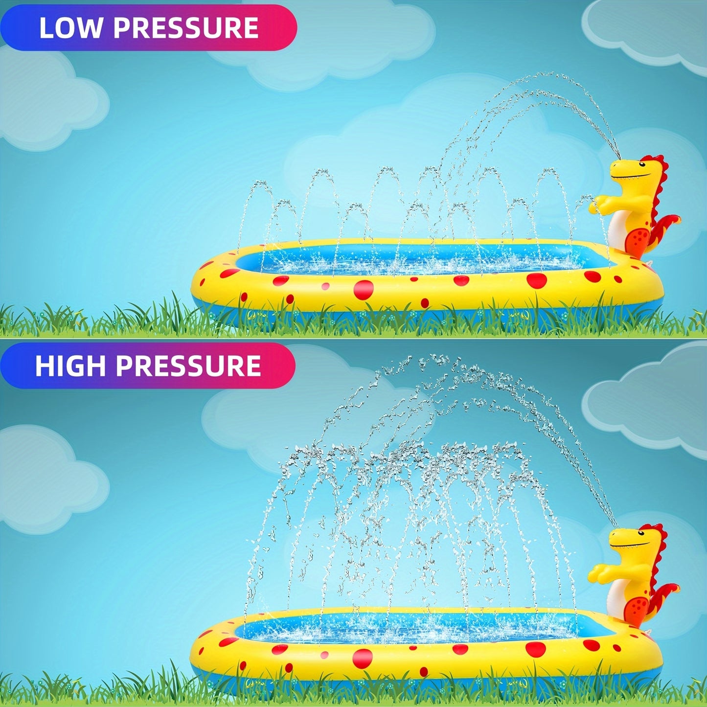 Inflatable Water Sprinkler Pad – Summer Splash Toy for Kids