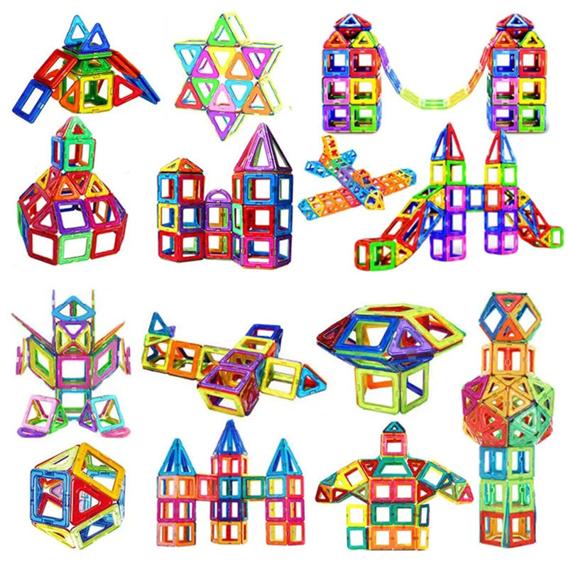 Magnetic Building Blocks DIY Magnets  Construction Set Gifts