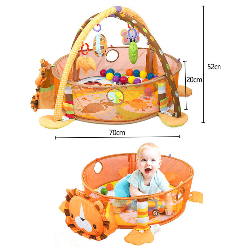 Baby 3-in-1 Evolving Baby Play Gym Sensory Play Space fitness rack