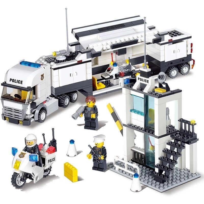 Elite SWAT Team Building Blocks – 714 Pieces of Action