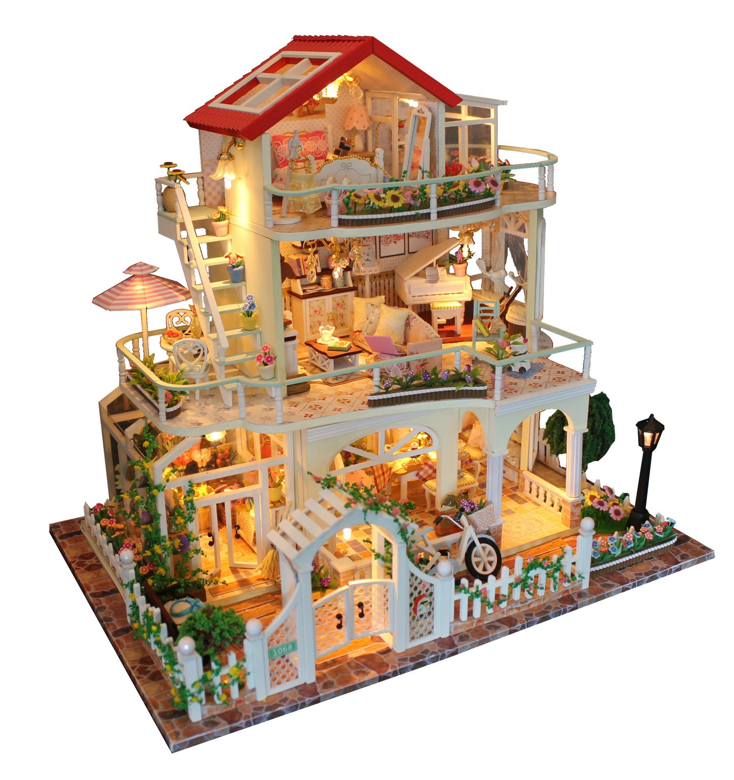 Dream Weaver's Delight: DIY Miniature Dollhouse Kit