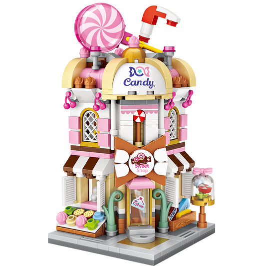 Kleines Bauklötze-Mini-Candy-Shop-Puzzle