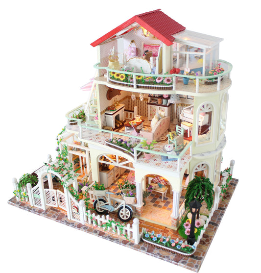 Dream Weaver's Delight: DIY Miniature Dollhouse Kit