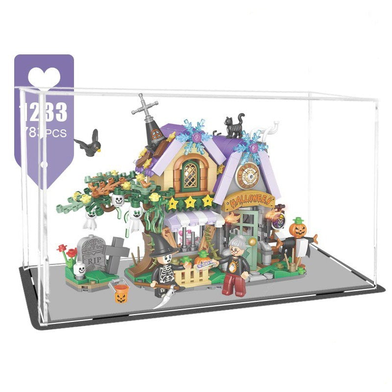 Mini Wichtelhaus Bausteine ​​Halloween