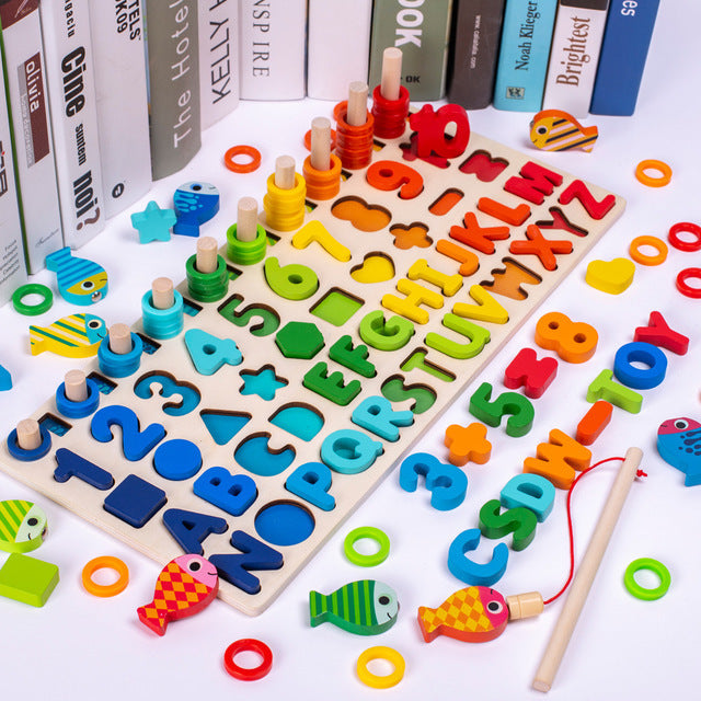 Children'S Magnetic Number & Letter Toys Intelligence Development Education