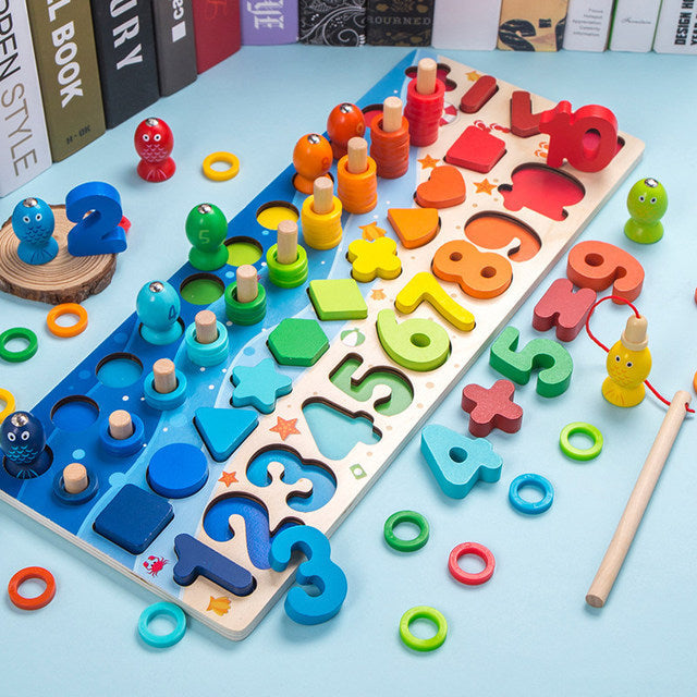 Magnetisches Zahlen- und Buchstabenspielzeug für Kinder, Intelligenzentwicklung, Bildung