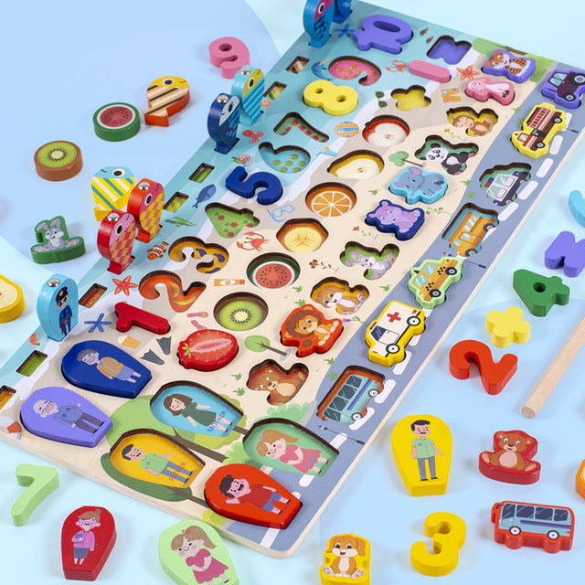 Children'S Magnetic Number & Letter Toys Intelligence Development Education