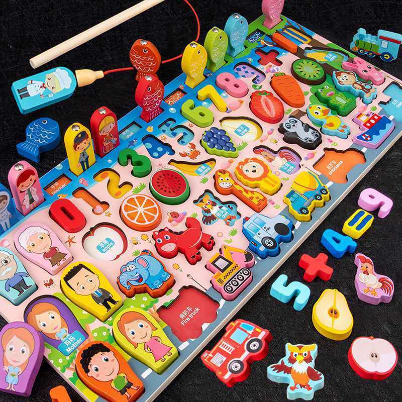 Children'S Magnetic Number & Letter Toys Intelligence Development Education