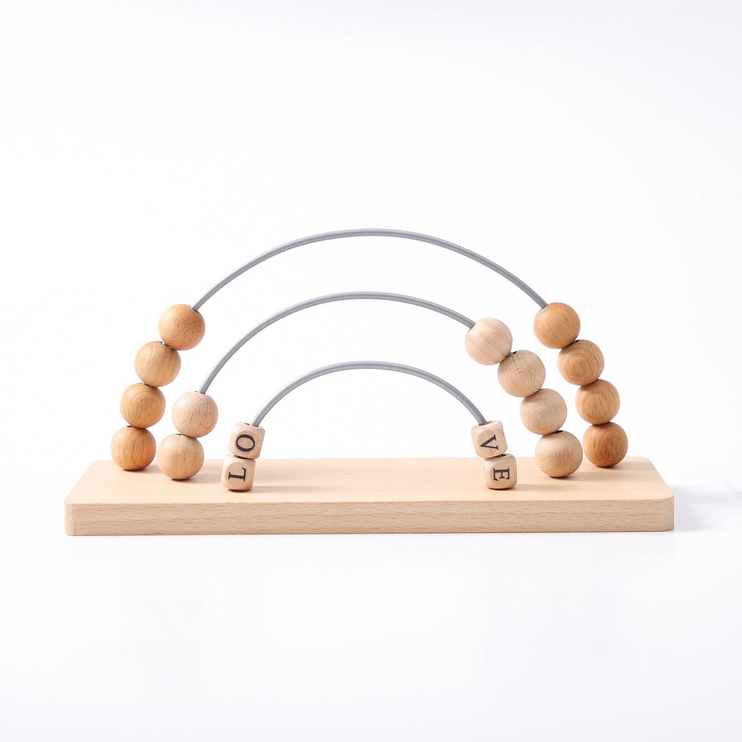 Montessori Wooden Rainbow Abacus