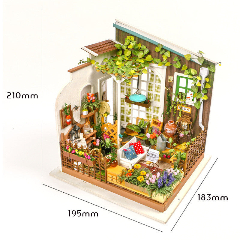 Miniature Masterpiece: Your DIY Wooden Cabin Kit