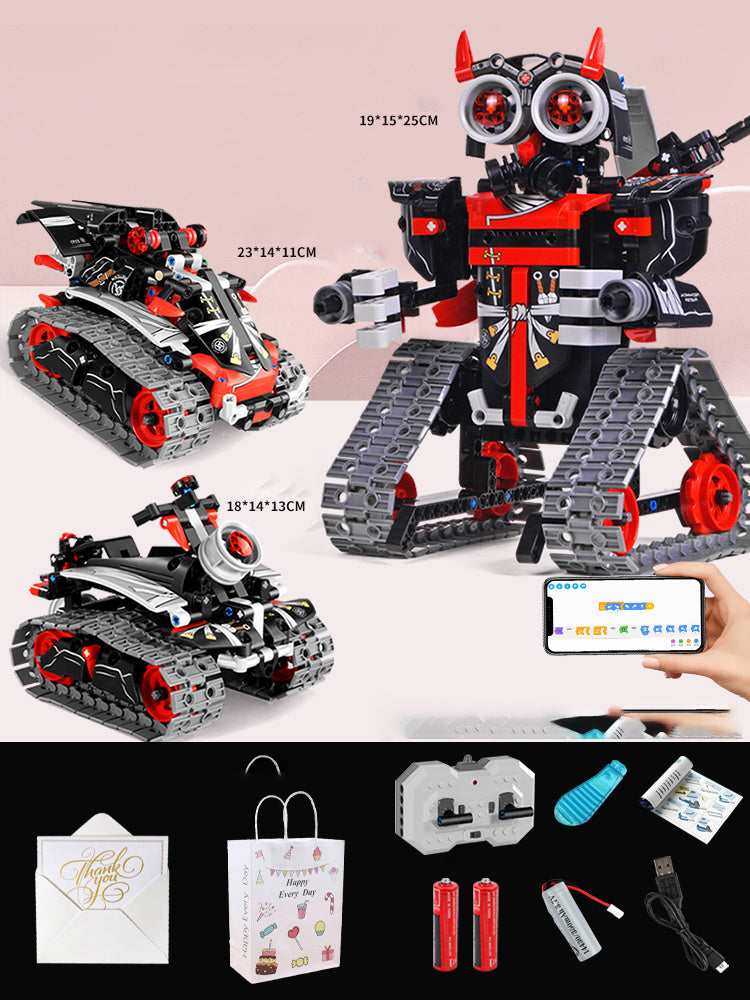 Tank to Robot Transformer Building