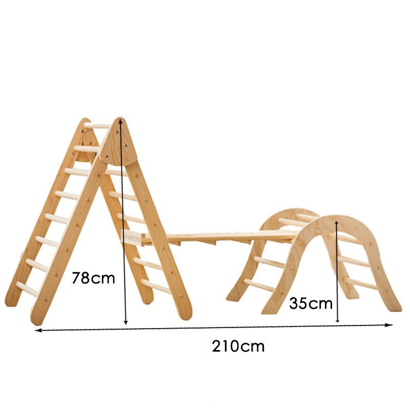 Klettergerüst aus Holzsperrholz