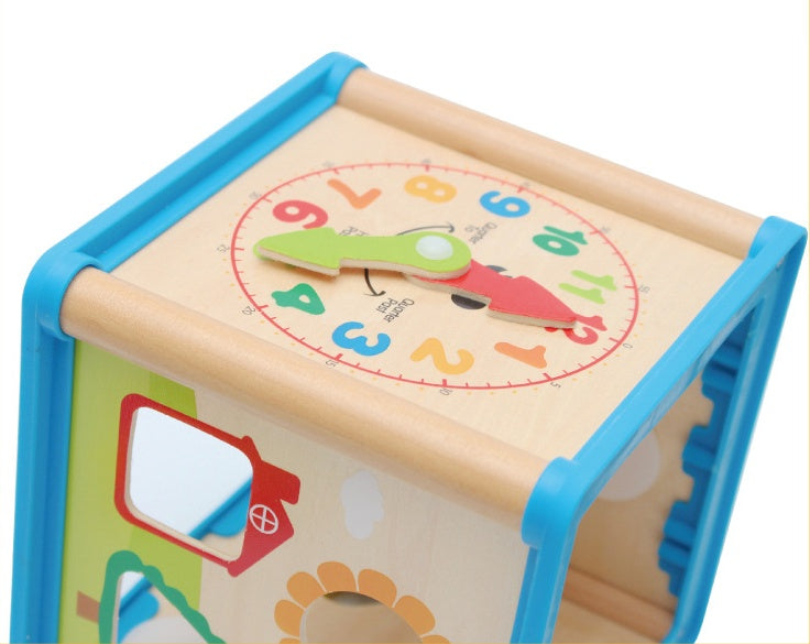 Cube Ultimate wooden activity to develop educational toys