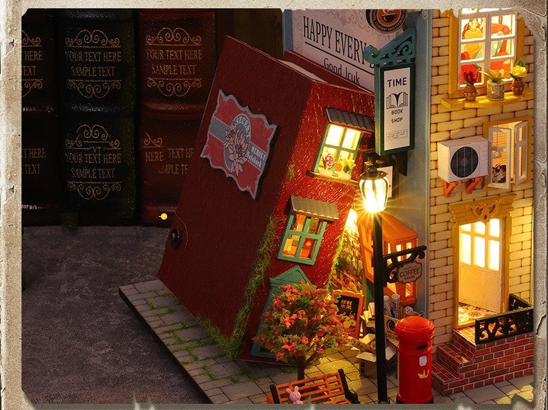 Enchanted Book Nook A DIY Miniature Bookstore & Café