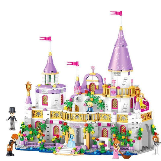 Windsor Castle Dreams Fairy City Puzzle Zusammengebaute Bausteine ​​Spielzeug