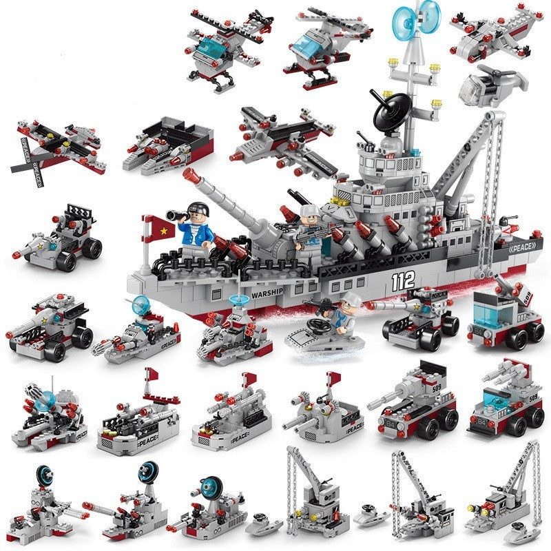 MegaForce Fleet The Ultimate Military Series Puzzle Block Toys