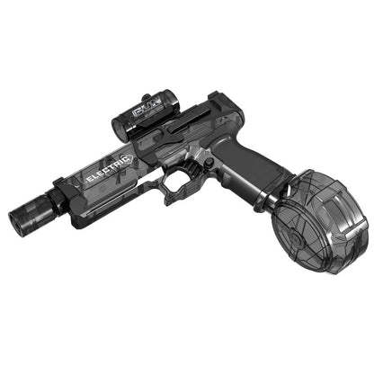 electric long-range rechargeable water gun black summer toy