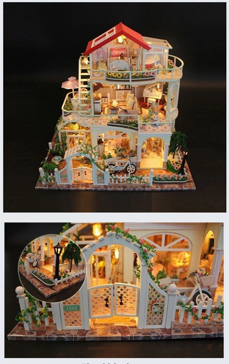 Dream Weaver's Delight: DIY Miniature Dollhouse Kit