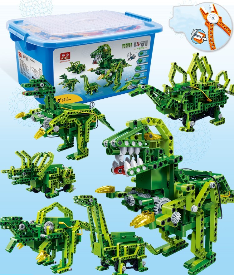 Eco-Builders Electric Mechanical Solar Science Building Blocks